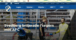 Desktop Screenshot of hbk.se