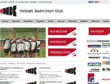 Tablet Screenshot of hbk.dk